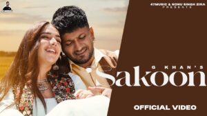 Sakoon Lyrics - G Khan