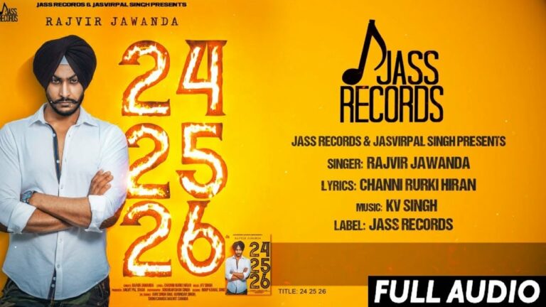24 25 26 (Title) Lyrics - Rajvir Jawanda