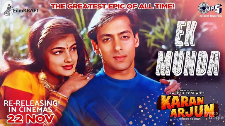 Ik Munda Lyrics - Lata Mangeshkar