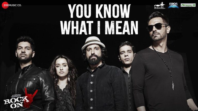 You Know What I Mean Lyrics - Farhan Akhtar