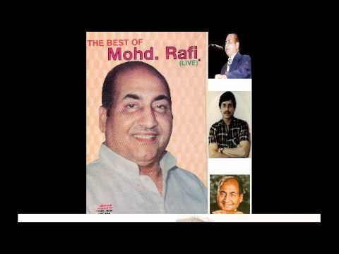 Aadhi Rah Saath Mera Chhoda Lyrics - Mohammed Rafi