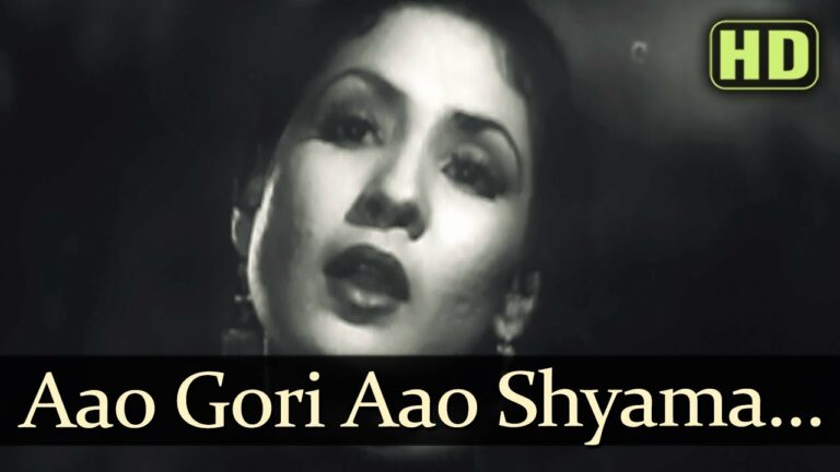 Aao Gauri Aao Shyama Lyrics - Khursheed Bano