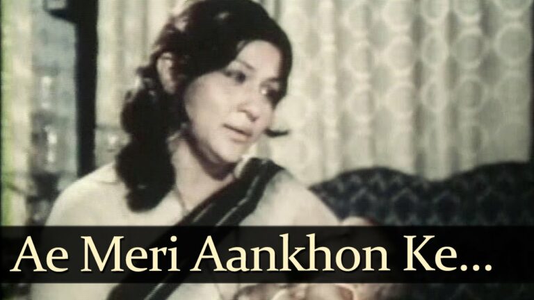 Ae Meri Aankho Ke Taare Lyrics - Usha Mangeshkar