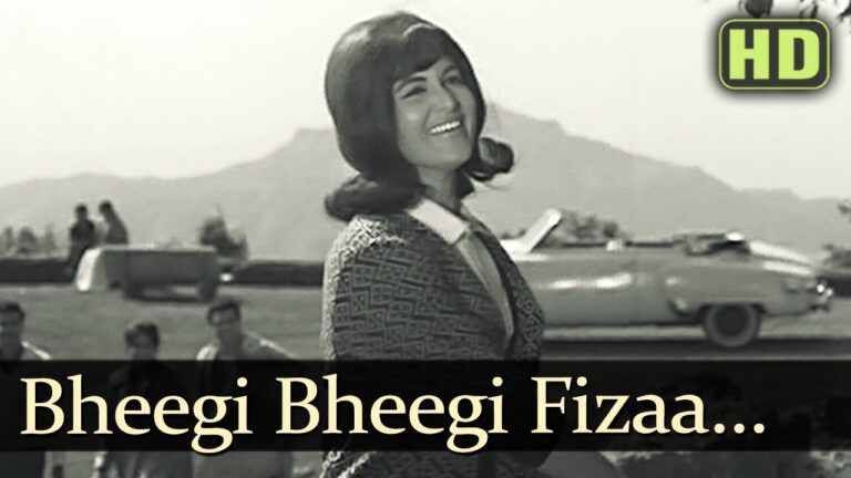 Bheegi Bheegi Faza Lyrics - Asha Bhosle