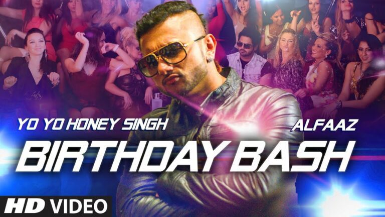 Birthday Bash Lyrics - Alfaaz, Yo Yo Honey Singh