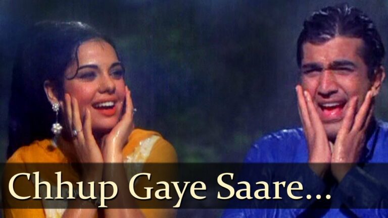 Chup Gaye Sare Nazare Lyrics - Lata Mangeshkar, Mohammed Rafi