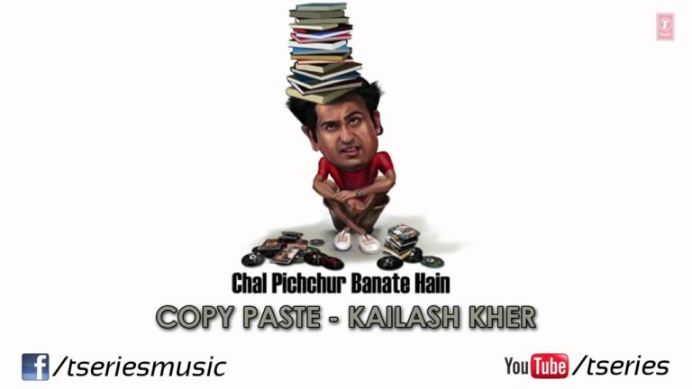 Copy Paste Lyrics - Kailash Kher