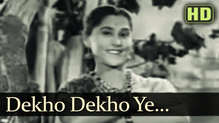 Dekho Dekho Gadbad Ghotala Lyrics - Ramchandra Narhar Chitalkar (C. Ramchandra), Shamshad Begum