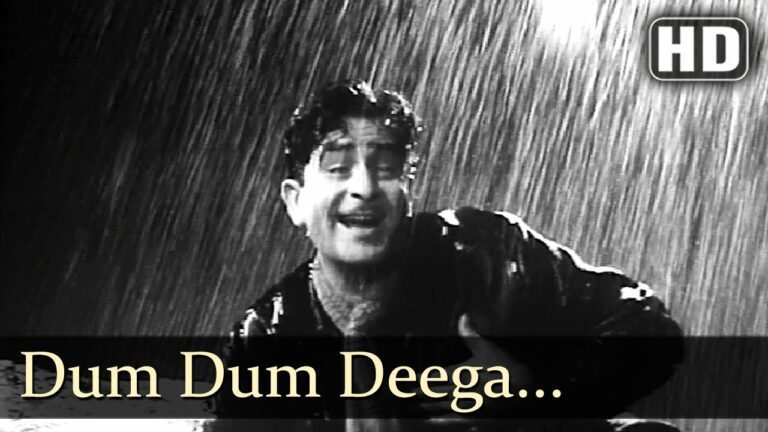 Dum Dum Diga Diga Lyrics - Mukesh Chand Mathur (Mukesh)