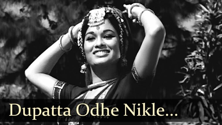 Dupatta Odhe Nikle Bahara Lyrics - Mohammed Rafi
