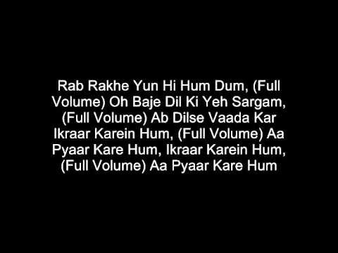 Full Volume Lyrics - Neeraj Shridhar, Richa Sharma