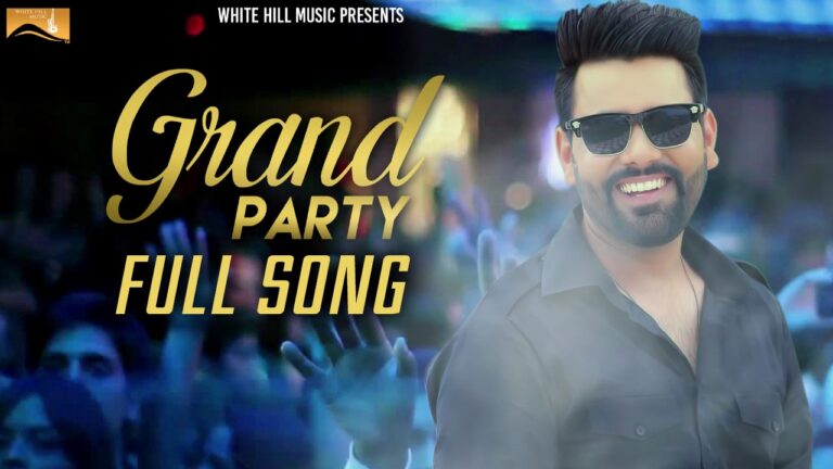Grand Party (Title) Lyrics - Pavvy Dhanjal