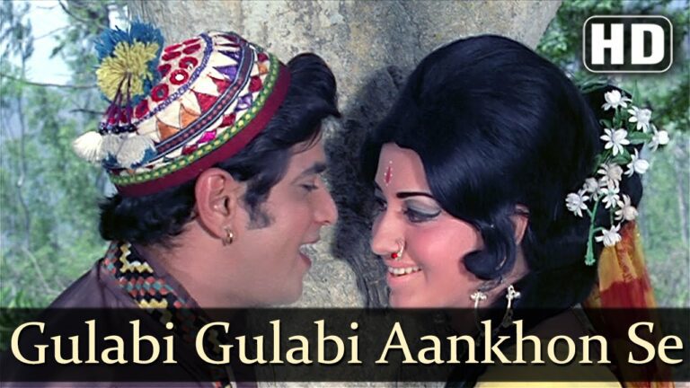 Gulabi Gulabi Aankhon Se Lyrics - Mohammed Rafi