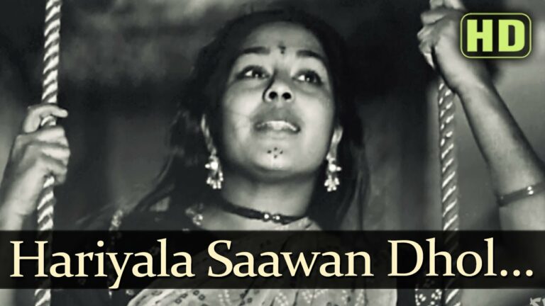 Hariyaala Saawan Lyrics - Lata Mangeshkar, Prabodh Chandra Dey (Manna Dey)