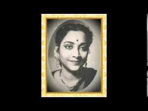 Haseen Chaandni Bheegi Lyrics - Geeta Ghosh Roy Chowdhuri (Geeta Dutt)
