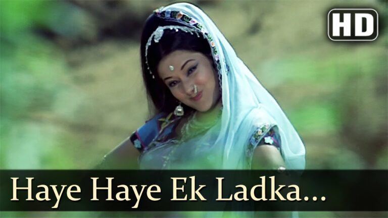 Haye Haye Ek Ladka Lyrics - Lata Mangeshkar