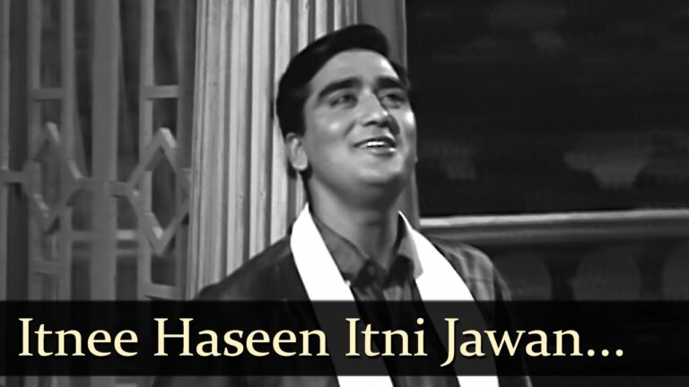 Itni Haseen Itni Jawaan Raat Lyrics - Mohammed Rafi