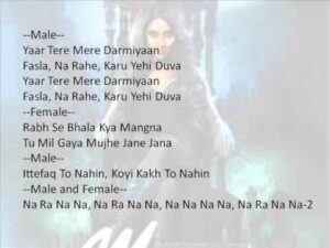 Ittefaq Tu Nahin Lyrics - Raaj Gopal Iyer, Shilpa Rao