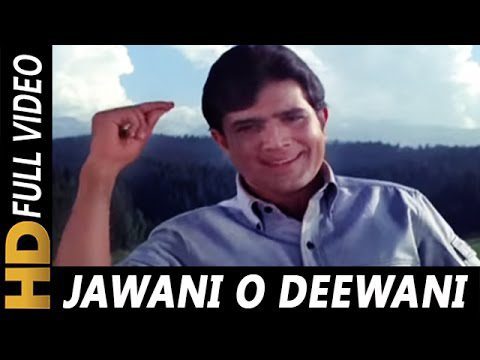 Jawani Oh Diwani Lyrics - Kishore Kumar