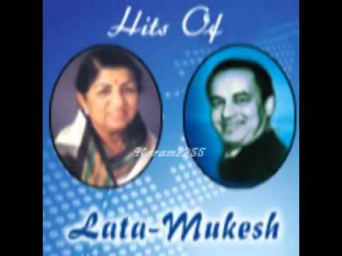 Kaahe Naino Mein Kajraa Bharo Lyrics - Lata Mangeshkar, Mukesh Chand Mathur (Mukesh)