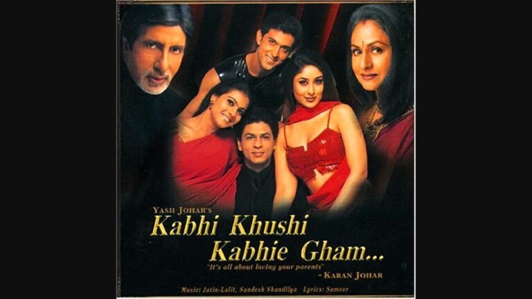 Kabhi Khushi Kabhie Gham (Title Track) Lyrics - Lata Mangeshkar