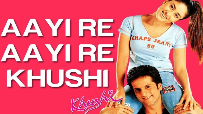 Khushi Aaye Re Aaye Re Lyrics - Sunidhi Chauhan