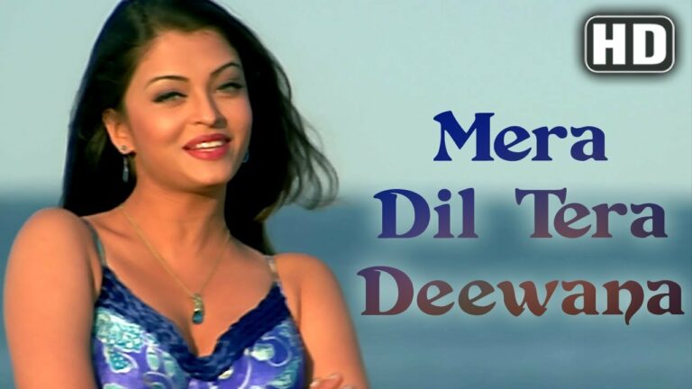 Mera Dil Tera Deewana Lyrics - Mahalakshmi Iyer, Udit Narayan