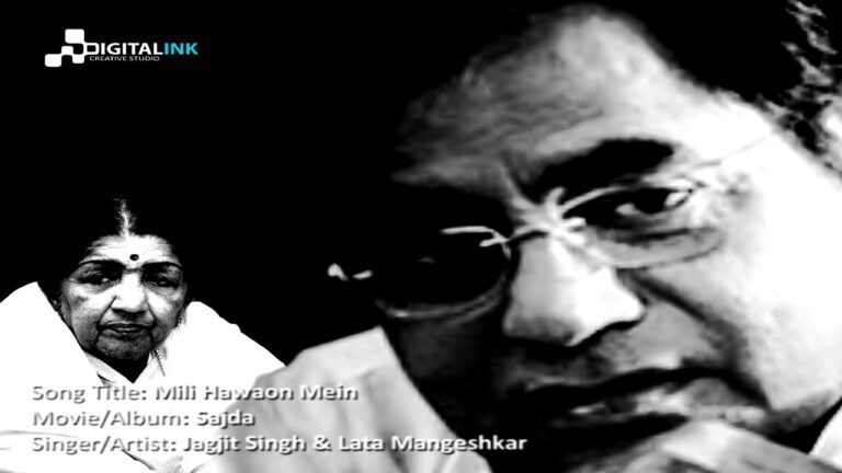 Mili Hawaon Mein Udne Ki Who Saza Lyrics - Jagjit Singh, Lata Mangeshkar