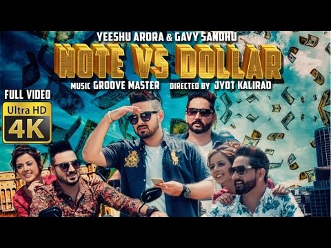 Note Vs Dollar (Title) Lyrics - Gavy Sandhu, Yeeshu Arora, Molina Sodhi