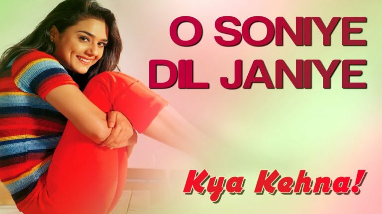 O Soniye Dil Jaaniye Lyrics - Alka Yagnik, Kumar Sanu, Sonu Nigam