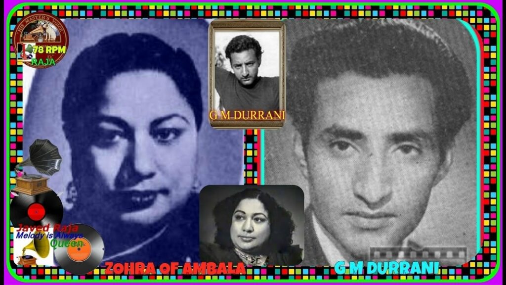 O Tujhpe Salaam Aey Mere Lyrics - G. M. Durrani, Zohrabai Ambalewali