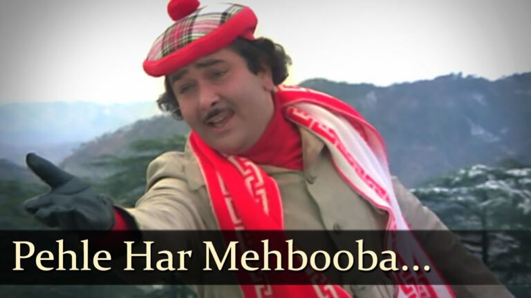 Pehle Har Mehbooba Lyrics - Kishore Kumar