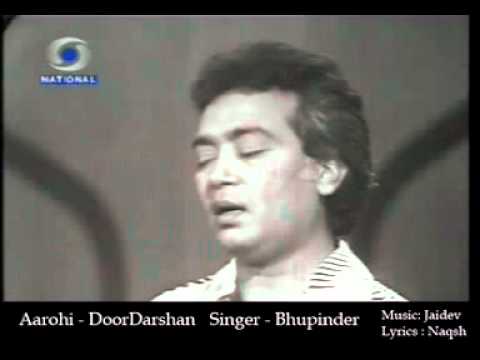 Phir Teri Yaad Naye Deep Jalane Aai Lyrics - Bhupinder Singh