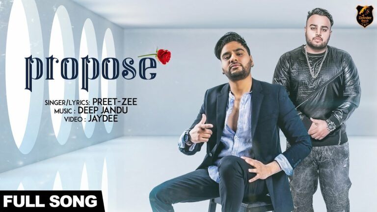 Propose Lyrics - Preet-Zee