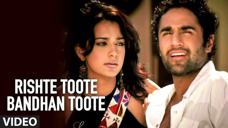 Rishte Toote Bandhon Toote Lyrics - Pankaj Udhas