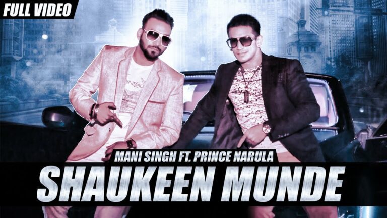 Shaukeen Munde (Title) Lyrics - Mani Singh, Prince Narula