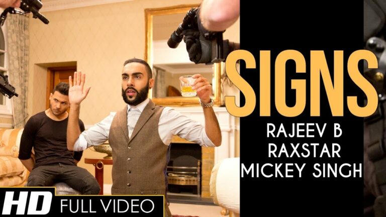 Signs (Title) Lyrics - Mickey Singh, Raxstar