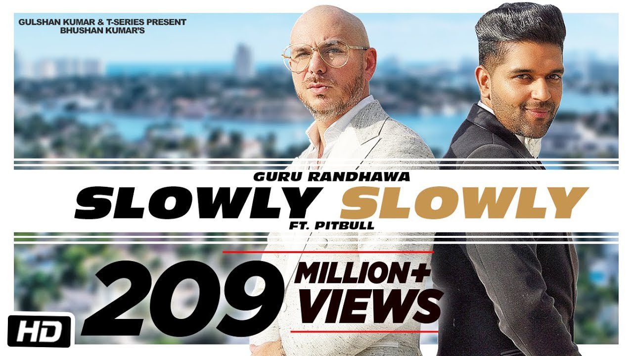 Slowly Slowly (Title) Lyrics - Guru Randhawa, Pitbull