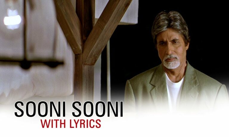 Sooni Sooni Lyrics - Vijay Prakash