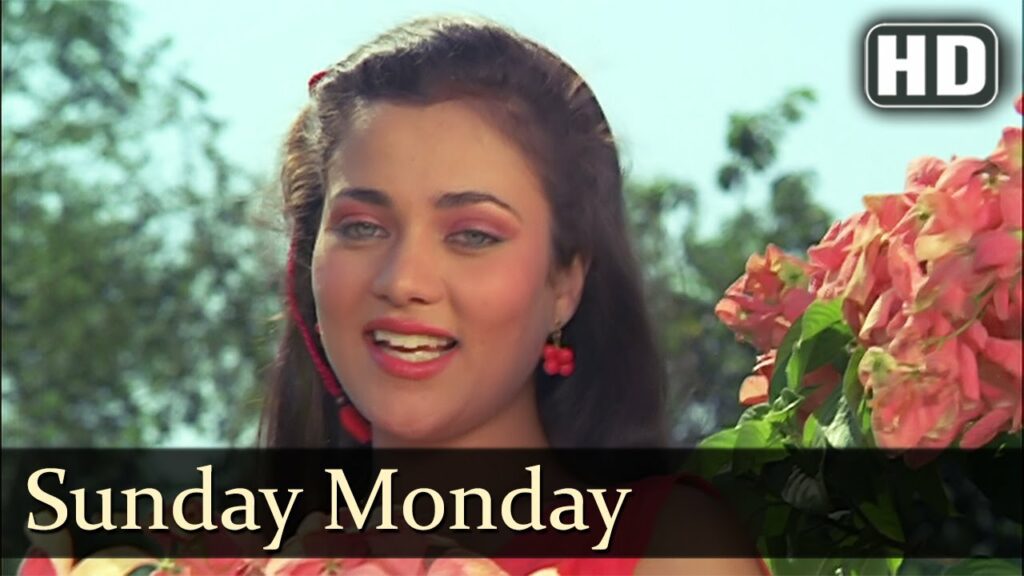 Sunday Monday Lyrics - Anuradha Paudwal, Mohammed Aziz