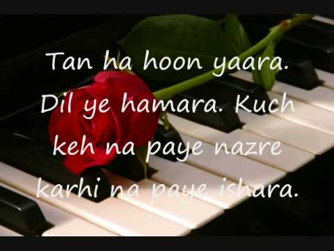 Tanha Hoon Yaara Lyrics - Hariharan