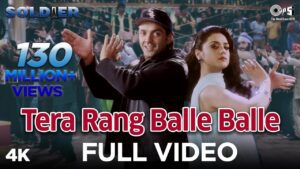 Tera Rang Balle Balle Lyrics - Jaspinder Narula, Sonu Nigam
