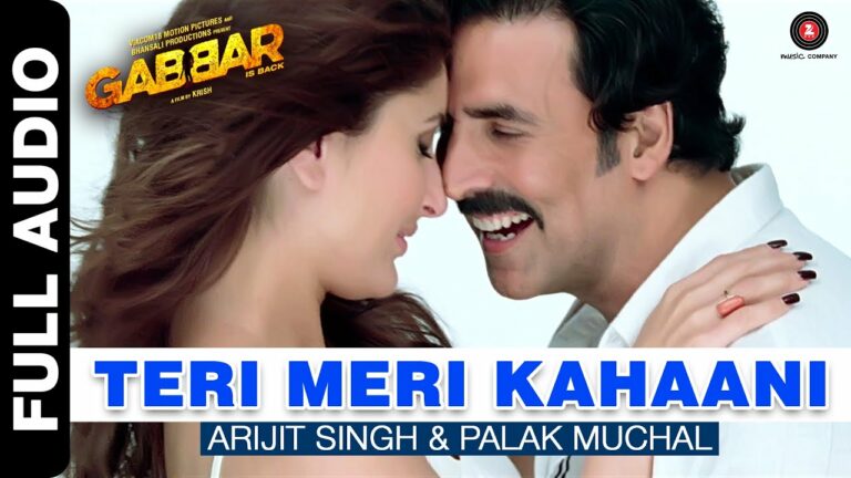 Teri Meri Kahaani Lyrics - Arijit Singh, Palak Muchhal