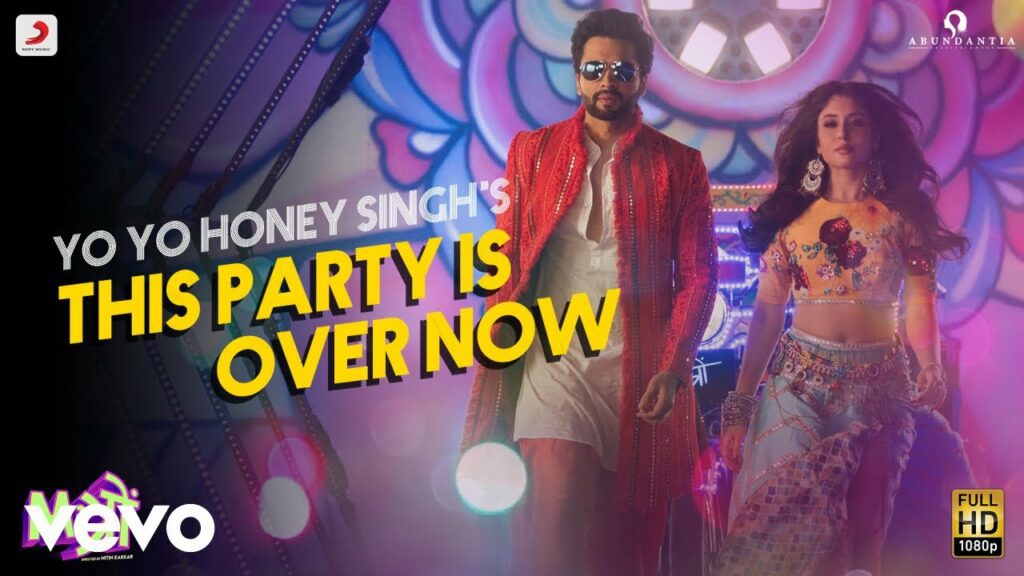 This Party is Over Now Lyrics - Yo Yo Honey Singh, Nitu Chaudhry