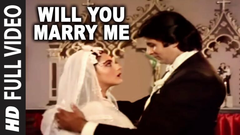 Will You Marry Me Lyrics - Anu Malik, Asha Bhosle