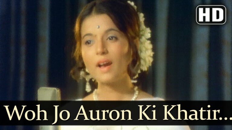 Woh Jo Auron Ki Lyrics - Lata Mangeshkar