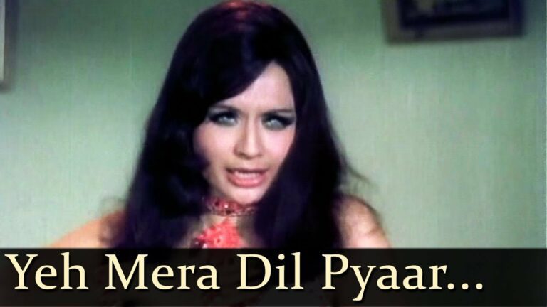 Yeh Mera Dil Pyar Ka Diwana Lyrics - Asha Bhosle