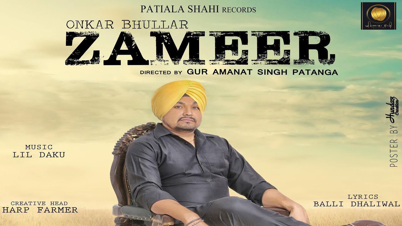 Zameer (Title) Lyrics - Onkar Bhullar