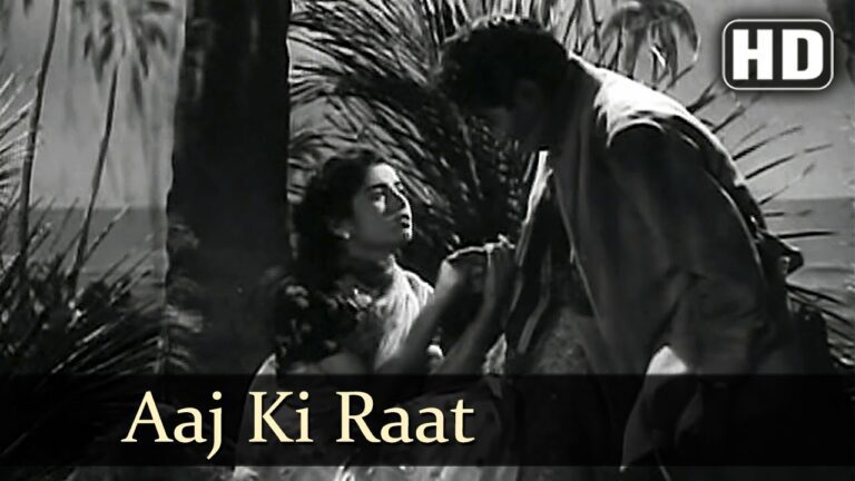 Aaj Ki Raat Piya Lyrics - Geeta Ghosh Roy Chowdhuri (Geeta Dutt)