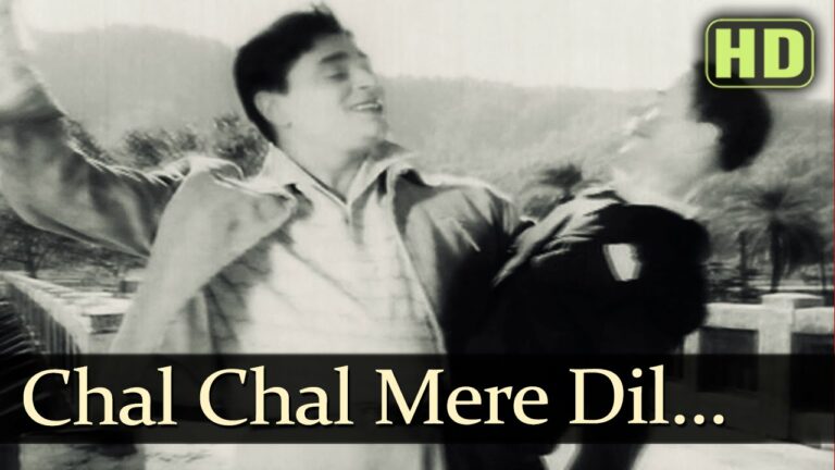 Chal Chal Chal Mere Dil Lyrics - Johny Whisky, Mukesh Chand Mathur (Mukesh)
